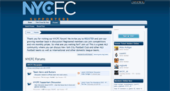 Desktop Screenshot of nycfcforums.com